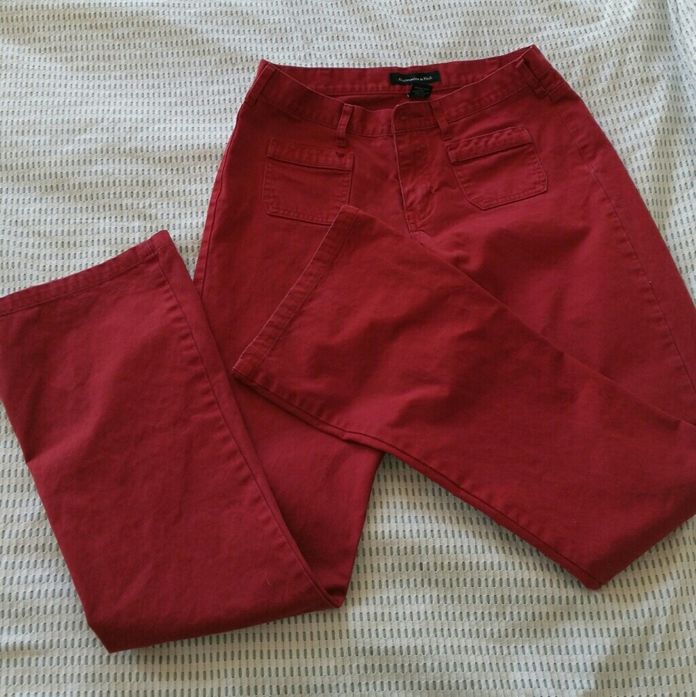 Abercrombie pant, slight boot cut, (sz 0)